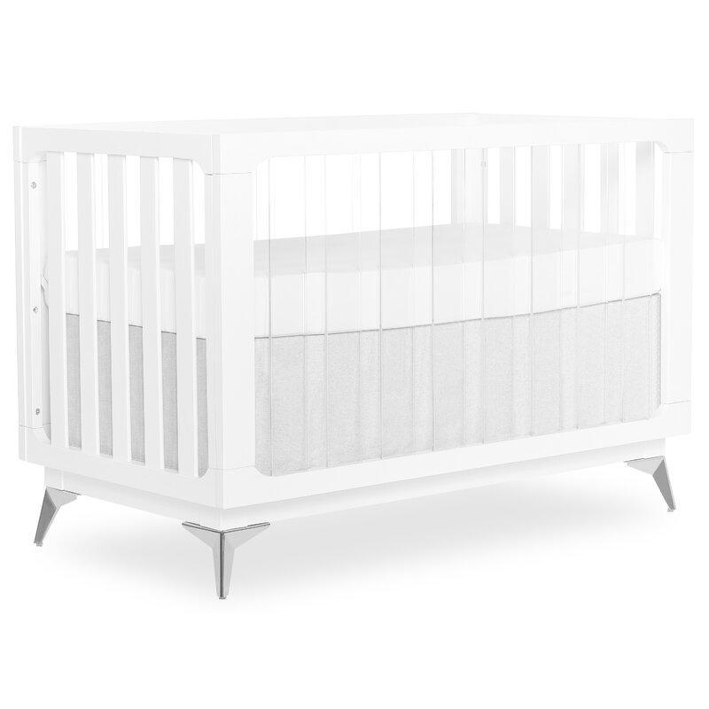 Transparent store baby crib